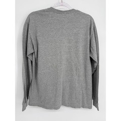 LSU Tigers Gildan Ultra Cotton Long Sleeve T-Shirt Gray Purple Mens Sz M