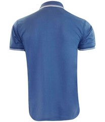 Mens Polo Shirt Cotton Pique Pocket Men Ribbed Tipping Collar PK T Shirt Summer