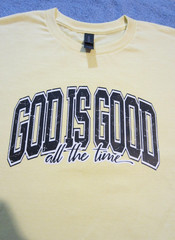 CUSTOM DTF PRINTED T SHIRT (SIZES MED / LG / XL)