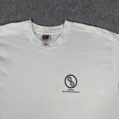 VTG Yosemite Mountaineering School Go Climb A Rock T-Shirt Mens XL White 90s