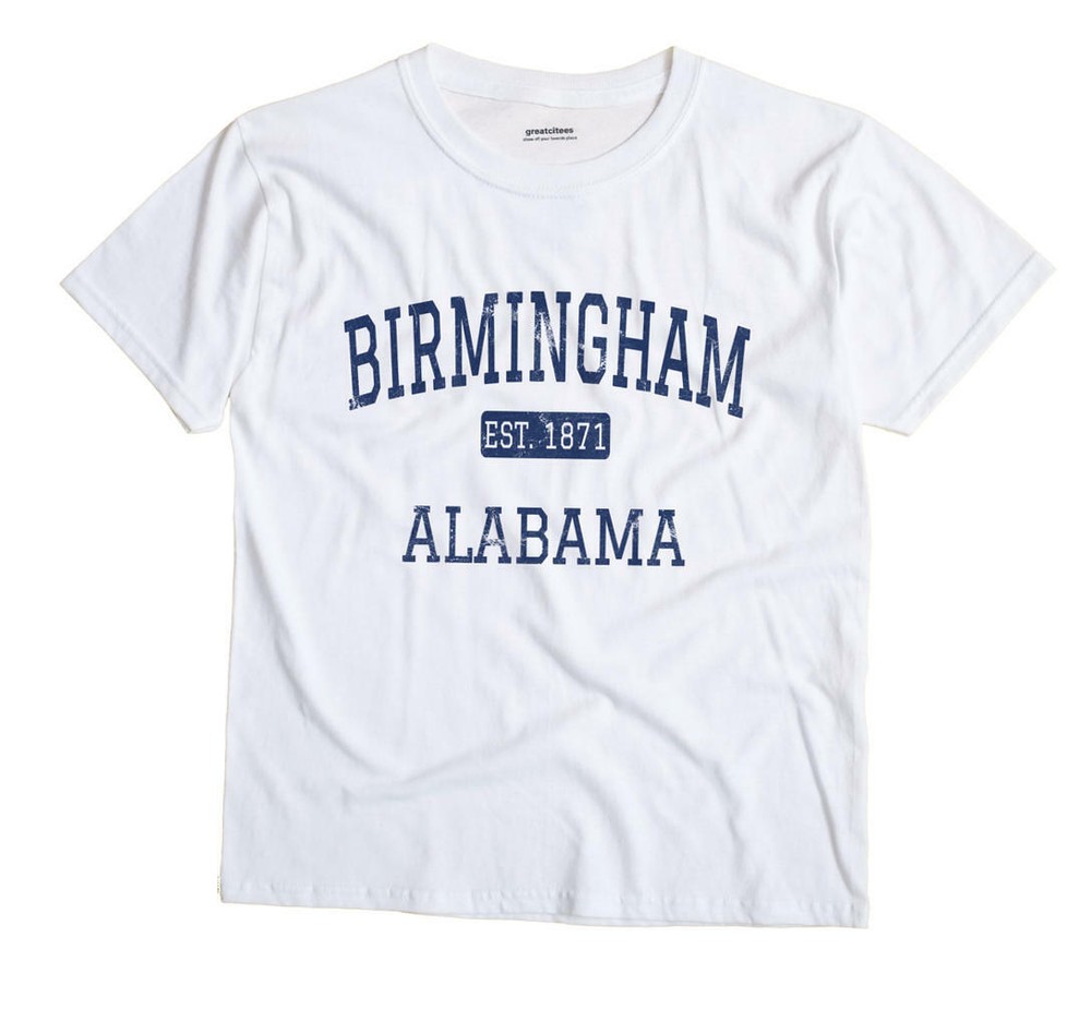 Birmingham Alabama AL T-Shirt EST
