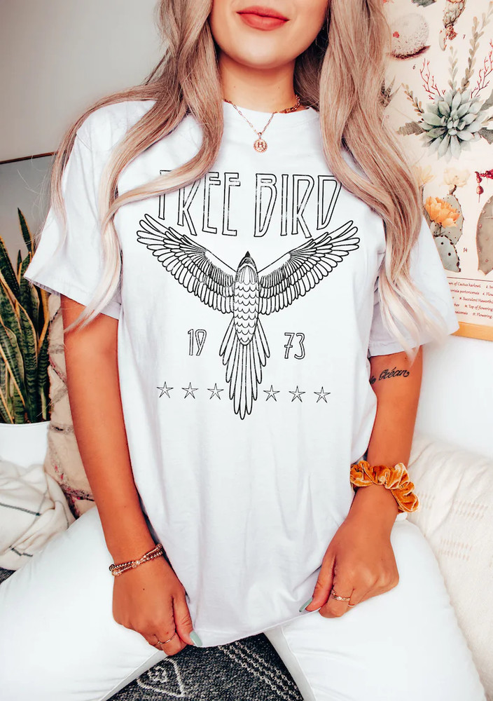 Free Bird Shirt | Boho TShirt | Free Bird Tee | Eagle Shirt | Thunderbird Shirt