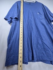 Johnnie-O Hangin Out Heathered Dale T-Shirt (Oceanside) Cotton Crewneck Preppy