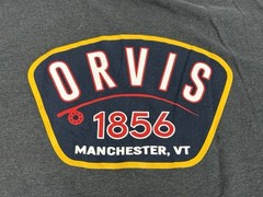 Orvis 1856 Shirt Graphic Classic Fit Outdoor Short Sleeve Tee Fly Fishing XXL