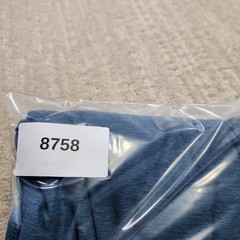 Vuori Strato Tech Tee Shirt Men Large Blue Performance Stretch Athleisure Soft