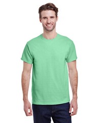 Gildan G500 Mint Green M Adult T shirt Heavy 5.3 oz 100% Cotton Menta camisa