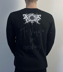 Xasthur – To Violate The Oblivious (B&C) Long Sleeve Black T-Shirt mayhem