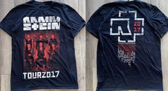 Rammstein Tour 2017 T-shirt Size S-5XL