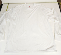 Lot 3Hanes t-shirt Mens XL Shirts 1 Short /2 Long Sleeve Hanes Striped Red White