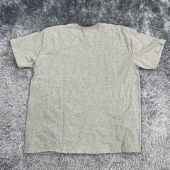 Vintage Nike Shirt Adult XXL Gray Embroidered Swoosh Logo Tee Y2K Casual Men 2XL