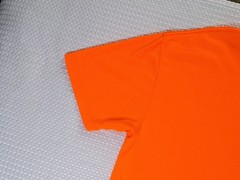 Carhartt Bright Orange Polyester T-shirt W/ Pocket Size XL