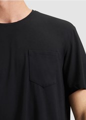 Cozy Earth Men’s Bamboo Stretch-Knit Short Sleeve Tee Lounge Shirt Black Size L