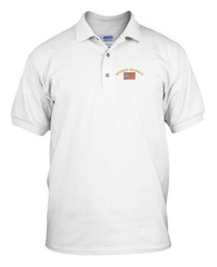 RETIRED AIR FORCE MILITARY Embroidery Embroidered Golf Polo Shirt
