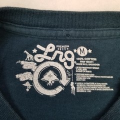 Lifted Research Group Men’s Dark Teal Born To Prevail LRG Graphic T-Shirt M