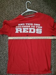 Nike Cincinnati Reds Red T-Shirt Size L And This One Belongs To The Reds MLB NL