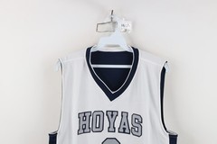 Vintage 90s Mens Small Reversible Georgetown University Basketball Jersey #3