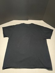 1990s Ride Free Motorcycle Tee Black, Red, White, Blue, and Chrome Vintage XL