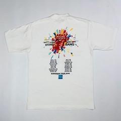 2006 ROLLING STONES GEOMETRY ASYMMETRIC LOGO BIGGER BANG TEE
