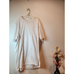 Duluth Trading longtail T Trim Fit White Short Sleeve T-Shirt XL 100% Cotton