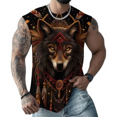 3D Tank Top American Flag Patriotic Moisture Wicking Athletic