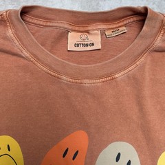 Smiley Face Graphic T-shirt