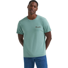Wrangler Men’s Oil Blue Western Graphic T-Shirt 112375739