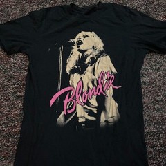 Vintage Blondie Band Rock Music Black S to 5XL Unisex Shirt EM058