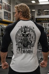 Iron Gods Achilles Gym Shirt Pump Cover Mens Gym Shirt Gym Clothing Gym Outfit