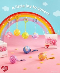 PieceRelax Care Bears 3D Puzzle Keychain 24 Plastic Pieces for Adults – Glitt…
