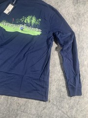 NWT Vineyard Vines Golf Putt Long-Sleeve Pocket Tee T-Shirt Blue Men’s Small NEW