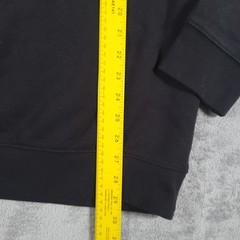 NHL Sweatshirt Mens Large Black Boston Bruins Lace Up Fleece Hockey Fan Gear NWT