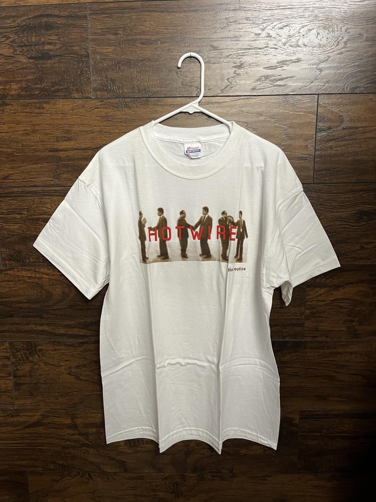 Vintage Band Hotwire T-shirt – Album The Routine Shirt – L