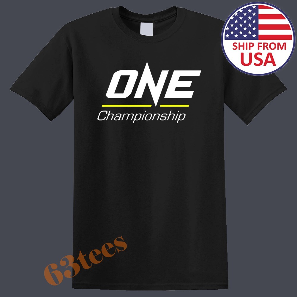 ONE Championship MMA Fighting Men’s Black Size S to 5XL