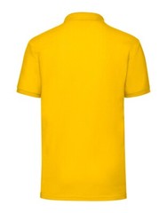 Fruit Of The Loom Mens Short Sleeve Polo T Shirt Plain Easy Care Polycotton Tops