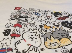 B-side Label Japan Cat Gathering Meow Meow T-Shirt Men’s Size Large – NWT