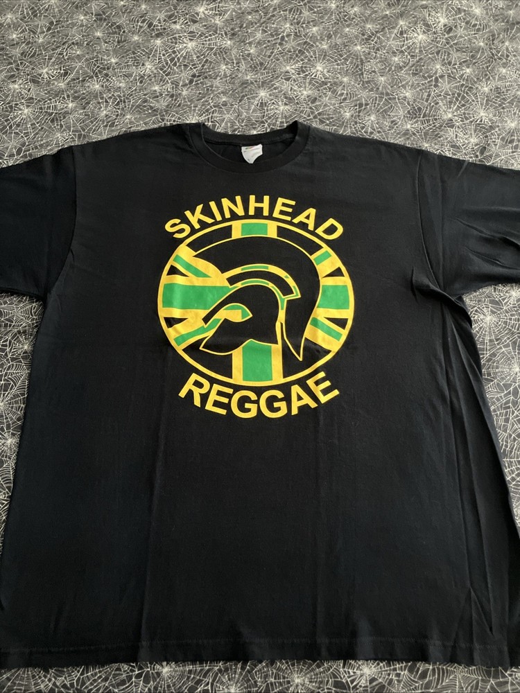 Skinhead Reggae Shirt XL Ska Dub Mod Trojan Records Two Tone S.H.A.R.P.