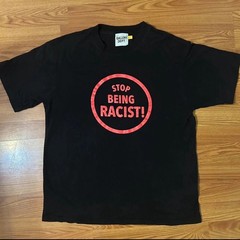 Gallery Dept. Men’s Black/Red Graphic Print T-Shirt L Cotton Jersey Crew Neck