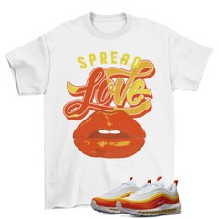 Spread Love Shirt to Match Air Max 97 Athletic Club Rush Orange / DQ8237-800