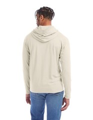 Hanes Mens 100% Cotton Garment-Dyed Hooded Long Sleeve Shirt GDH280