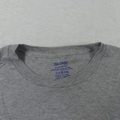 Gildan Shirts Mens Medium 38/40 Black Gray Short Sleeve Cotton Blend Set Of 5