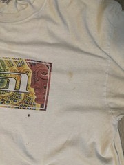 Tool 10000 Days Concert T Shirt Size XL Cream Color Fair Condition See Photos