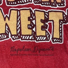 Vtg Mighty Fine Brand Mens L Red Shirt 2005 Napoleon Dynamite Flipping Sweet Y2K