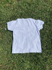 A Live Forever Graphic Logo White Men’s L Short Sleeve Cotton T-Shirt
