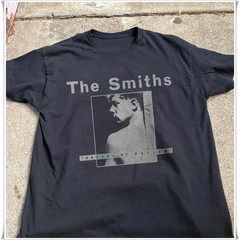 The Smiths Hatful of Hollow Album Cover Unisex Black T-Shirt, Size S-5XL