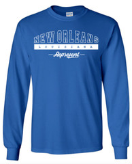 New Orleans Louisiana T-Shirt Long Sleeve Graphic tee