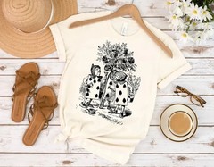 Retro Painting The Roses Red, Alice in Wonderland Shirt