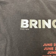 Bring It Shirt Men Small Live Tour 2017 USA Concert Top Retro Work Party Core Go