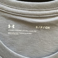 Under Armour Men’s Freedom Flag Loose Fit T-Shirt Color Gray Size Small