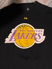 Y2K Kobe Bryant Black, Un Graphic, Unisex T-Shirt, Majestic Brand Screen Print ￼
