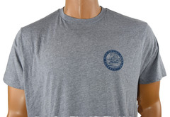 O’Neill Mens T-Shirt New XL Gray Short Sleeve Crew Neck Back Logo Graphic